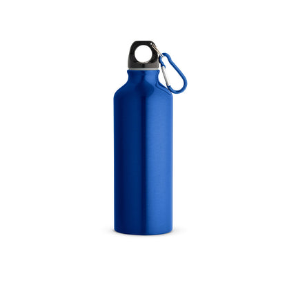 Flasche aus recyceltem Aluminium (100% rAL) 530 mL mit Karabiner