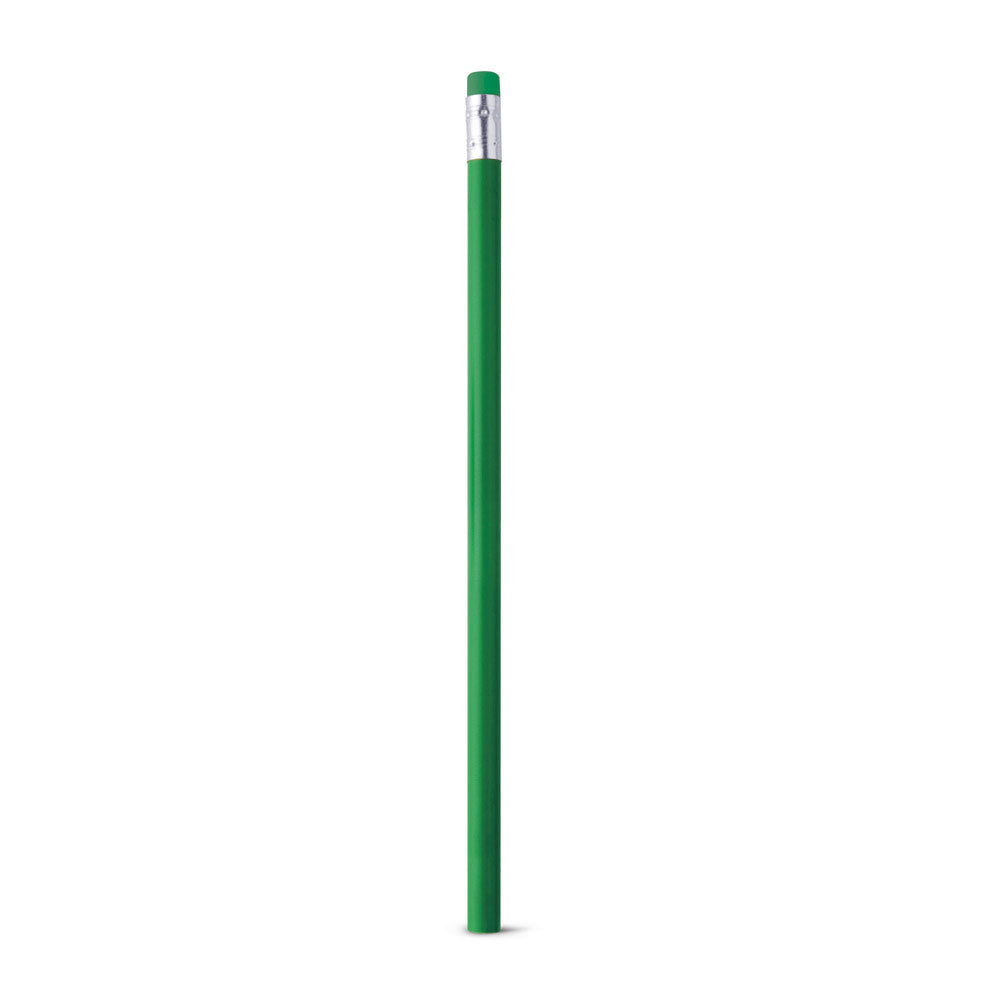 Graphitstift mit Radiergummi und Härtegrad HB