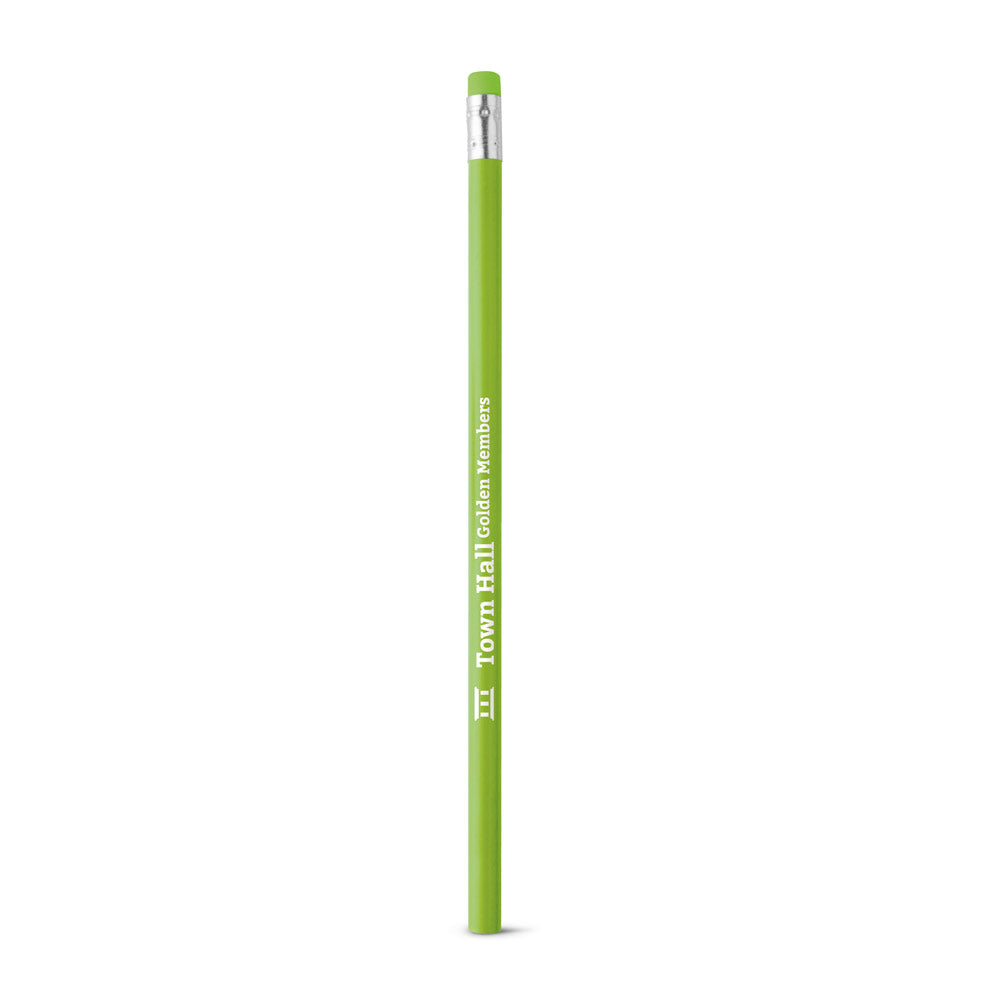 Graphitstift mit Radiergummi und Härtegrad HB