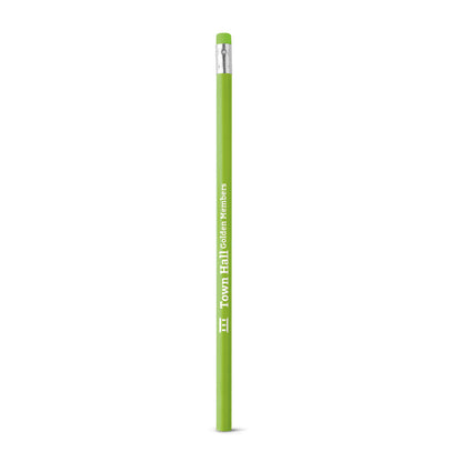 Graphitstift mit Radiergummi und Härtegrad HB