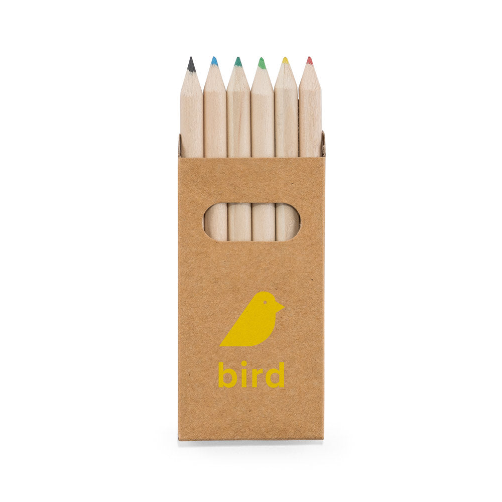 Buntstift Schachtel mit 6 Buntstiften