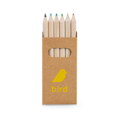 Buntstift Schachtel mit 6 Buntstiften
