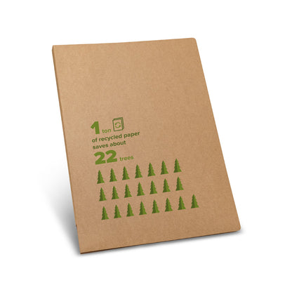 A4-Dokumentenmappe aus 100 % Recyclingpapier (450 g/m²)