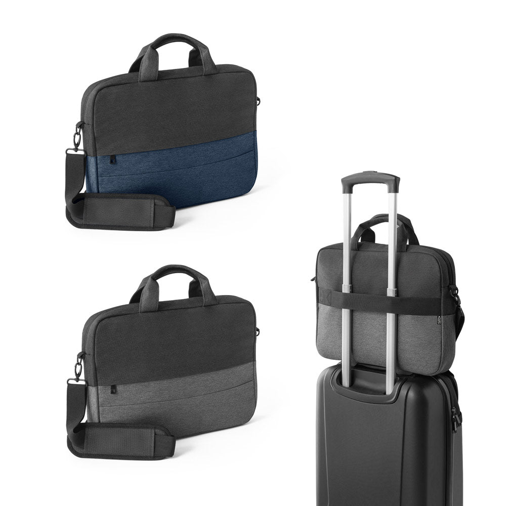 Gepolsterte Laptoptasche aus hochdichtem, recyceltem 600D-Polyester 15“
