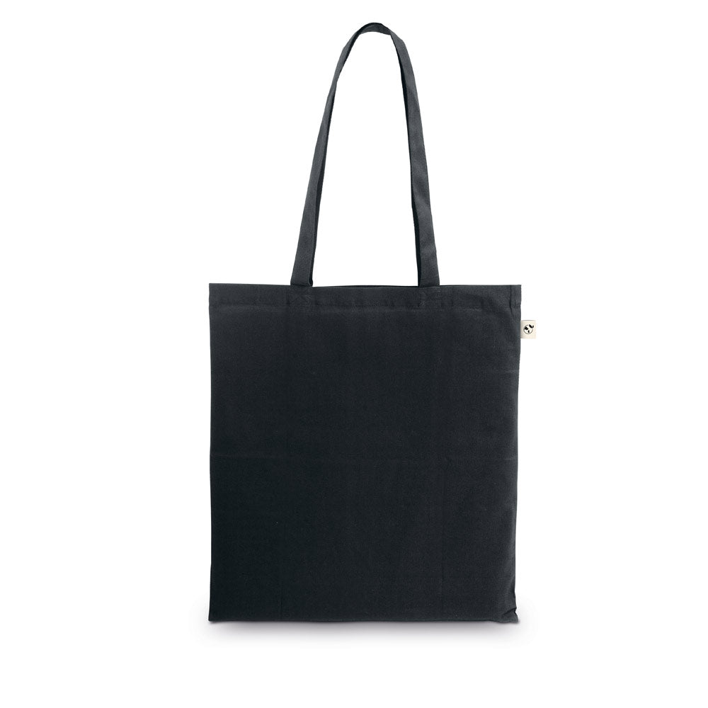 Tasche aus recycelter Baumwolle (70%) und Polyester (30% rPET) (150 g/m²)