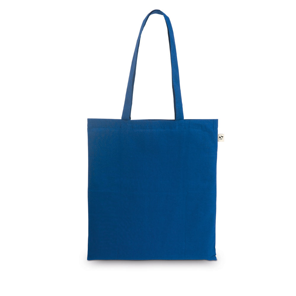 Tasche aus recycelter Baumwolle (70%) und Polyester (30% rPET) (150 g/m²)