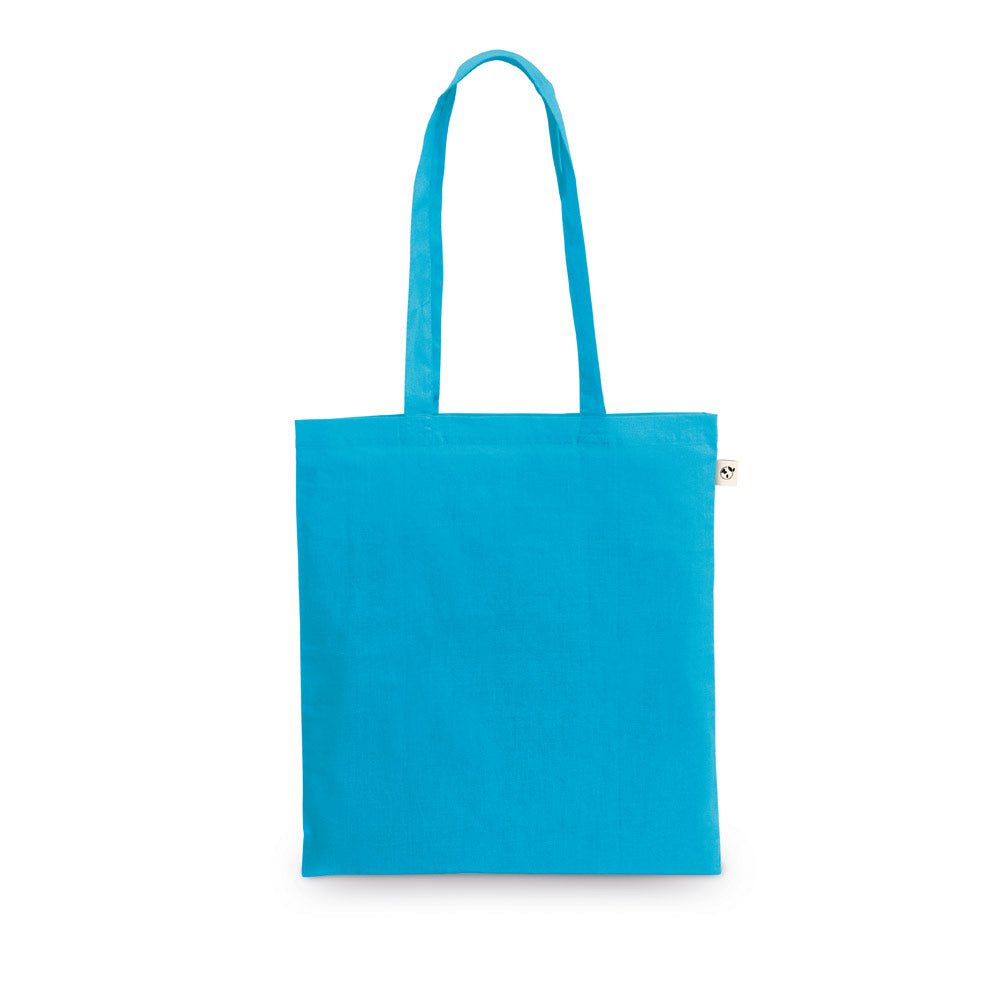 Tasche aus recycelter Baumwolle (70%) und Polyester (30% rPET) (150 g/m²)
