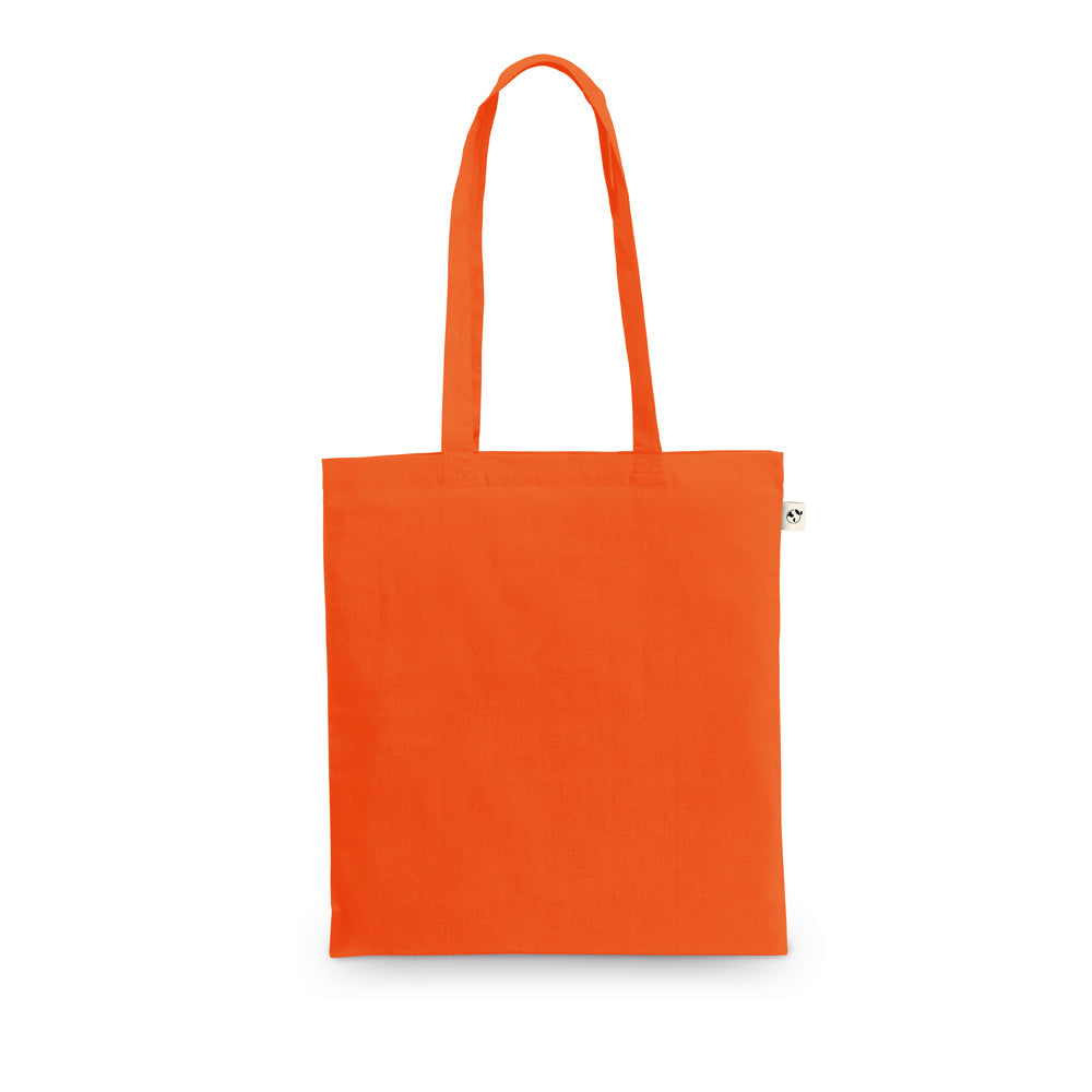 Tasche aus recycelter Baumwolle (70%) und Polyester (30% rPET) (150 g/m²)