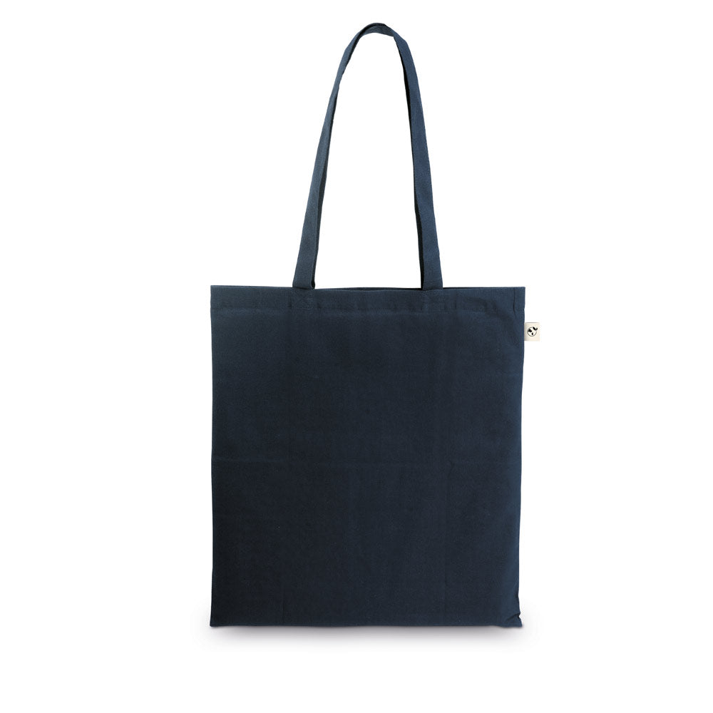 Tasche aus recycelter Baumwolle (70%) und Polyester (30% rPET) (150 g/m²)