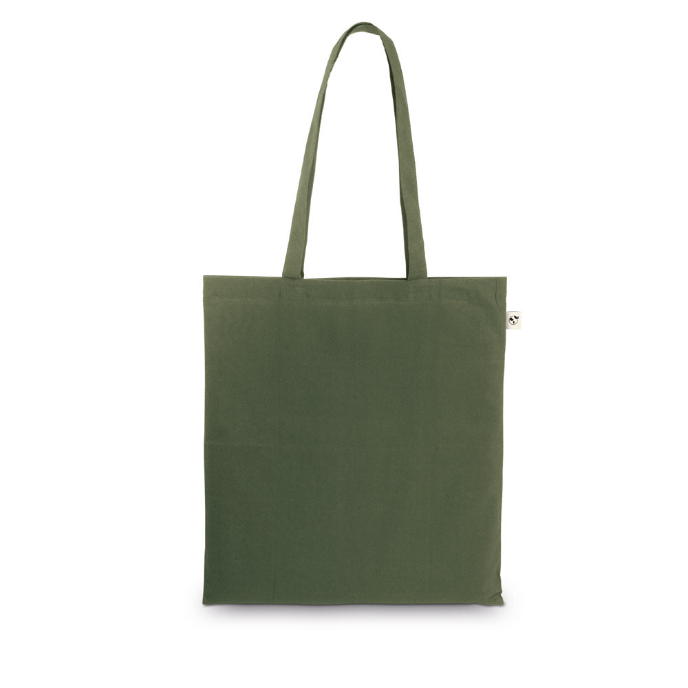 Tasche aus recycelter Baumwolle (70%) und Polyester (30% rPET) (150 g/m²)