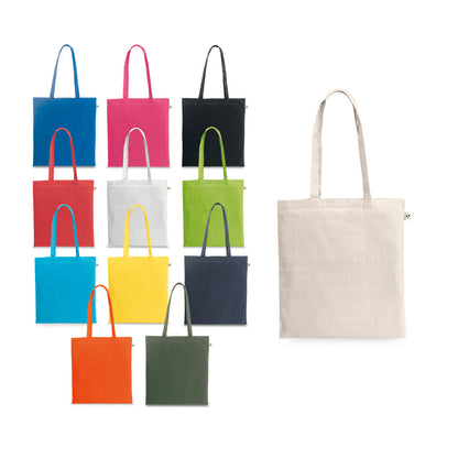 Tasche aus recycelter Baumwolle (70%) und Polyester (30% rPET) (150 g/m²)