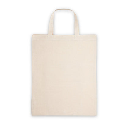 Faltbare Tasche aus Baumwolle (50%), receycelte Baumwolle (30%) und Polyester (20% rPET) (140 g/m²)