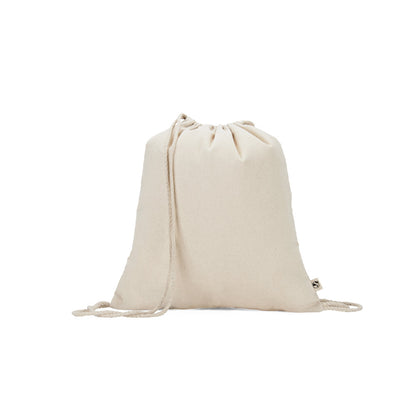 Turnbeutel aus 100 % recycelter Baumwolle (180 g/m²)