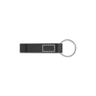 Schlüsselanhänger aus Aluminium mit Flaschenöffner