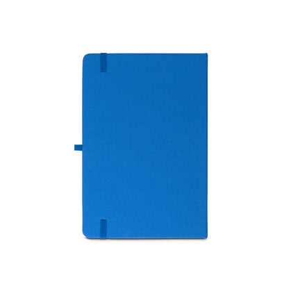 A5 Notizbuch aus recyceltem Polyester (100% rPET) mit linierten Seiten