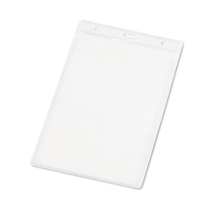 Ausweishülle aus transparentem PVC