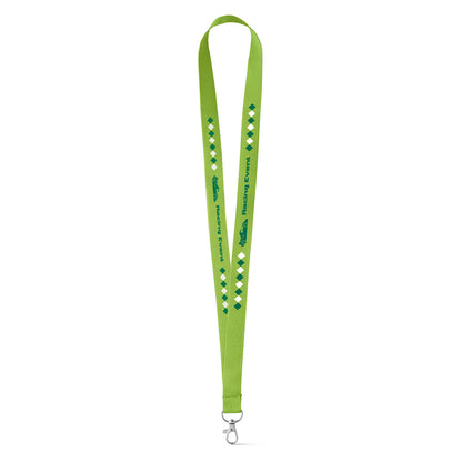 Lanyard aus Polyester mit 20mm Breite