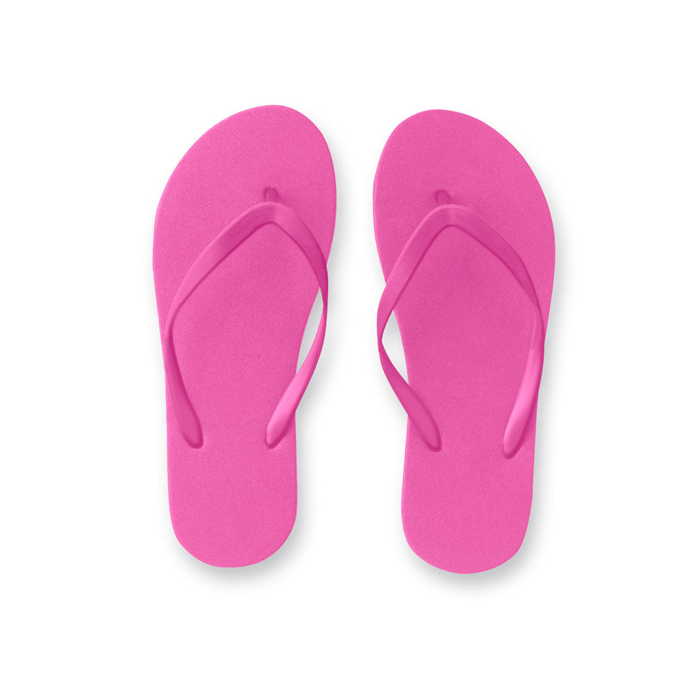 Bequeme Flip-Flops mit PE-Sohle und PVC-Riemen