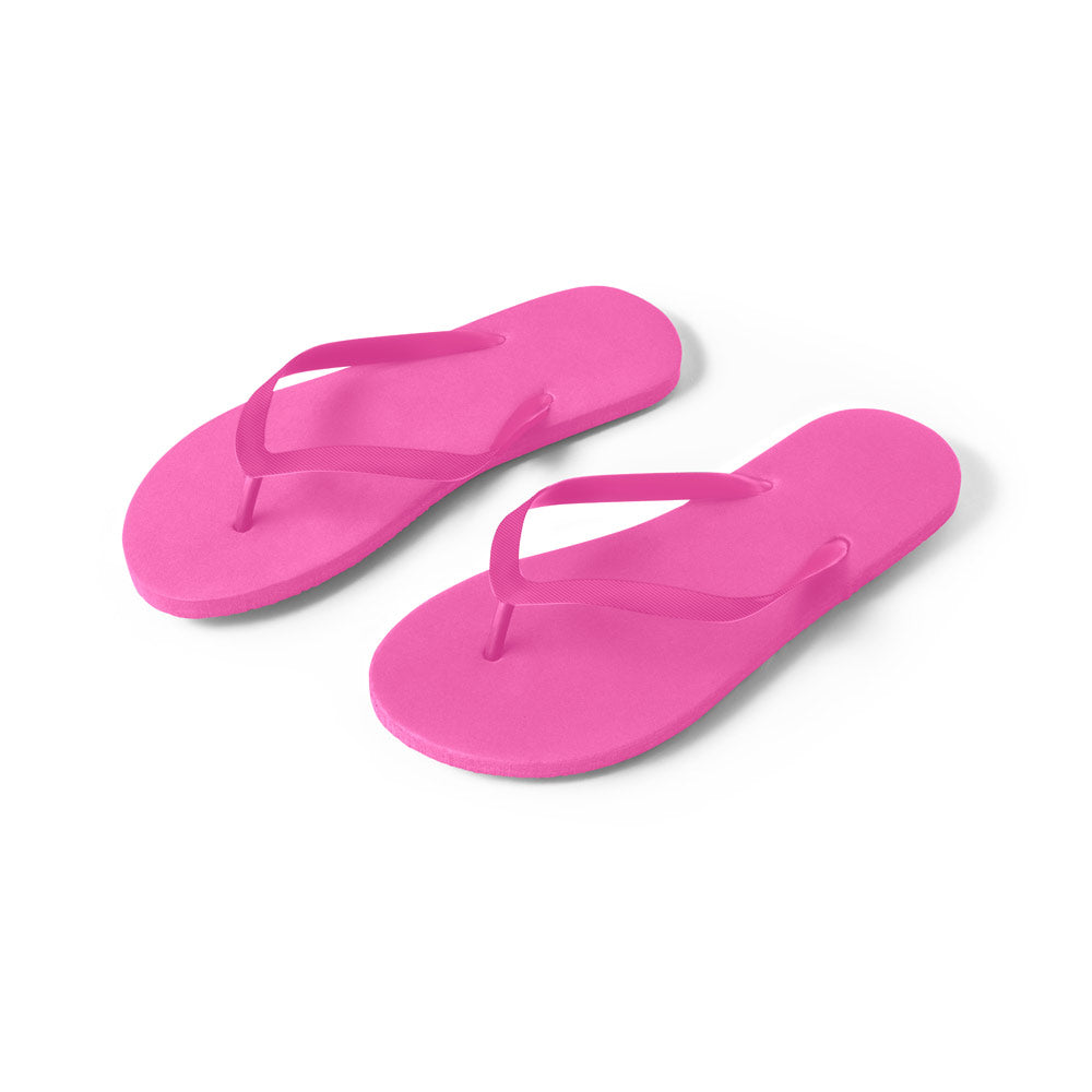 Bequeme Flip-Flops mit PE-Sohle und PVC-Riemen