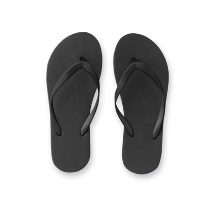 Bequeme Flip-Flops mit PE-Sohle und PVC-Riemen
