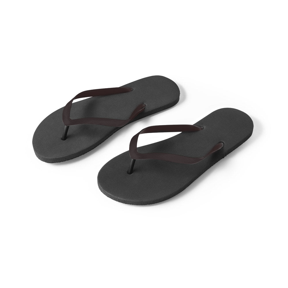 Bequeme Flip-Flops mit PE-Sohle und PVC-Riemen