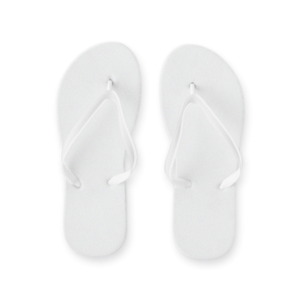 Bequeme Flip-Flops mit PE-Sohle und PVC-Riemen