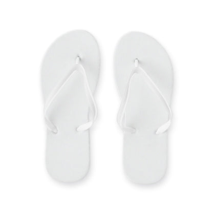 Bequeme Flip-Flops mit PE-Sohle und PVC-Riemen