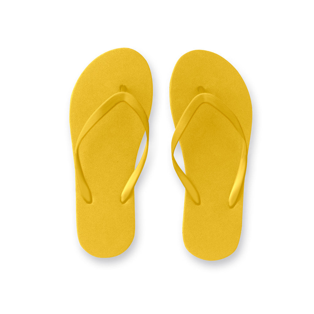 Bequeme Flip-Flops mit PE-Sohle und PVC-Riemen