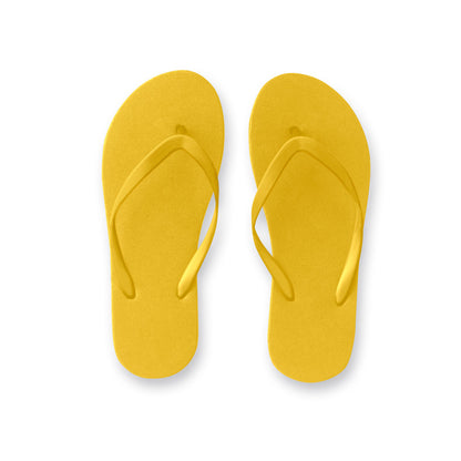 Bequeme Flip-Flops mit PE-Sohle und PVC-Riemen