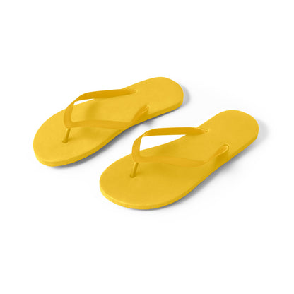 Bequeme Flip-Flops mit PE-Sohle und PVC-Riemen