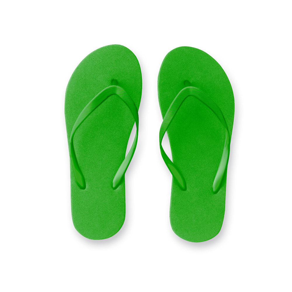 Bequeme Flip-Flops mit PE-Sohle und PVC-Riemen