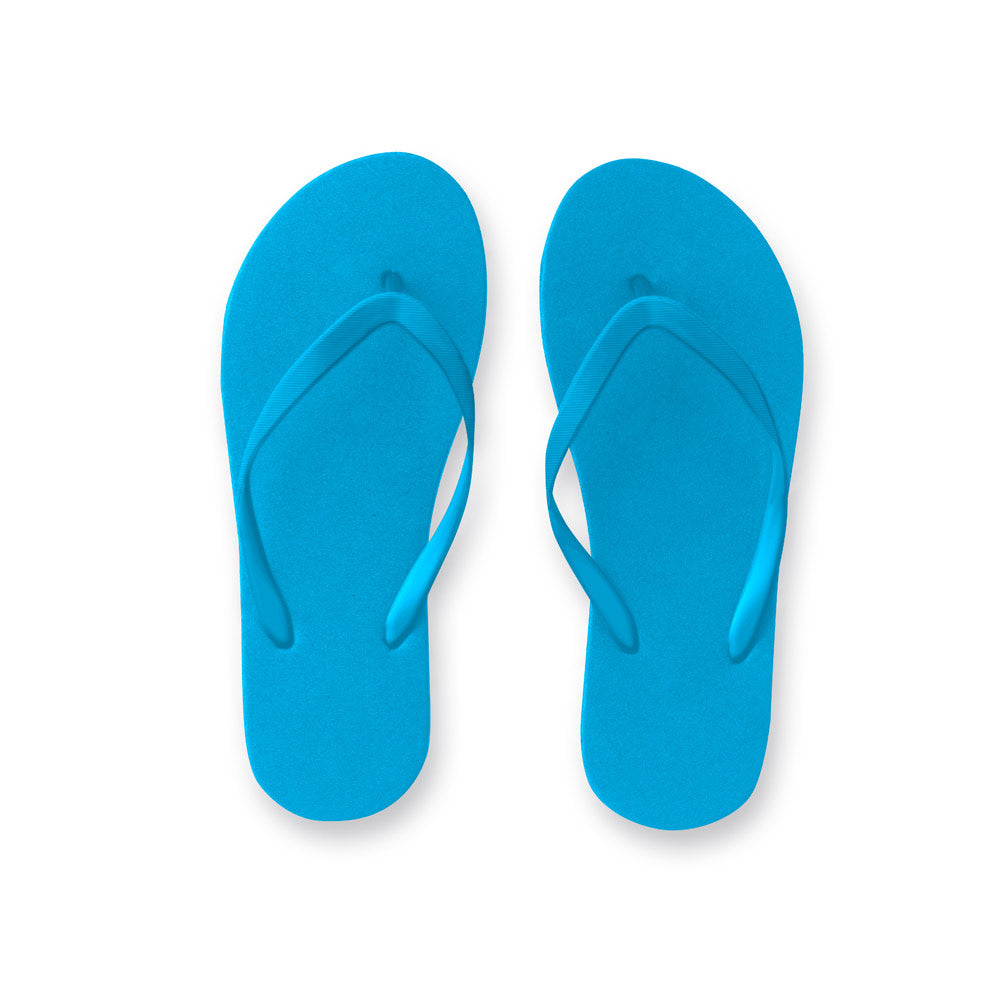 Bequeme Flip-Flops mit PE-Sohle und PVC-Riemen