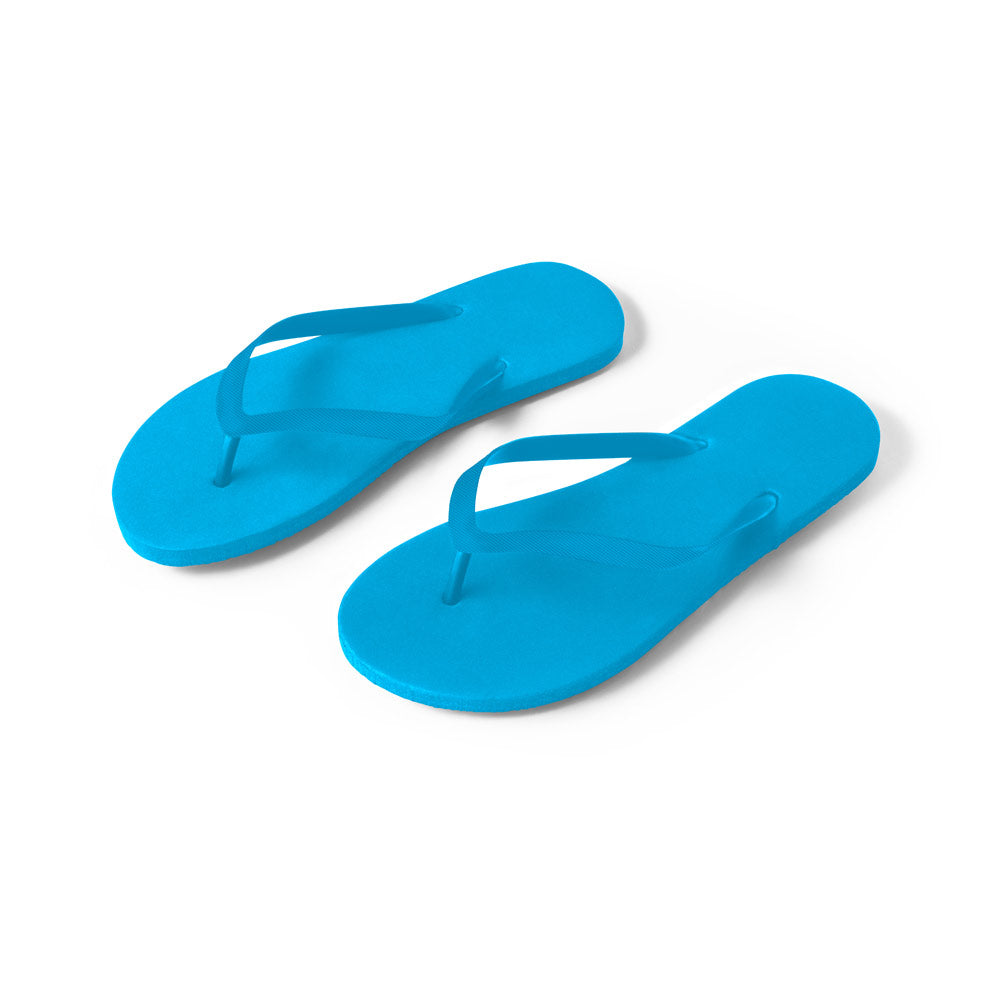 Bequeme Flip-Flops mit PE-Sohle und PVC-Riemen