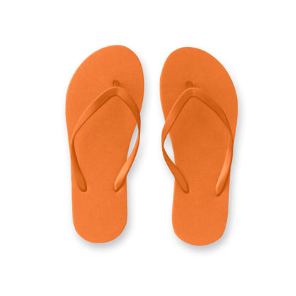 Bequeme Flip-Flops mit PE-Sohle und PVC-Riemen