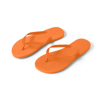 Bequeme Flip-Flops mit PE-Sohle und PVC-Riemen