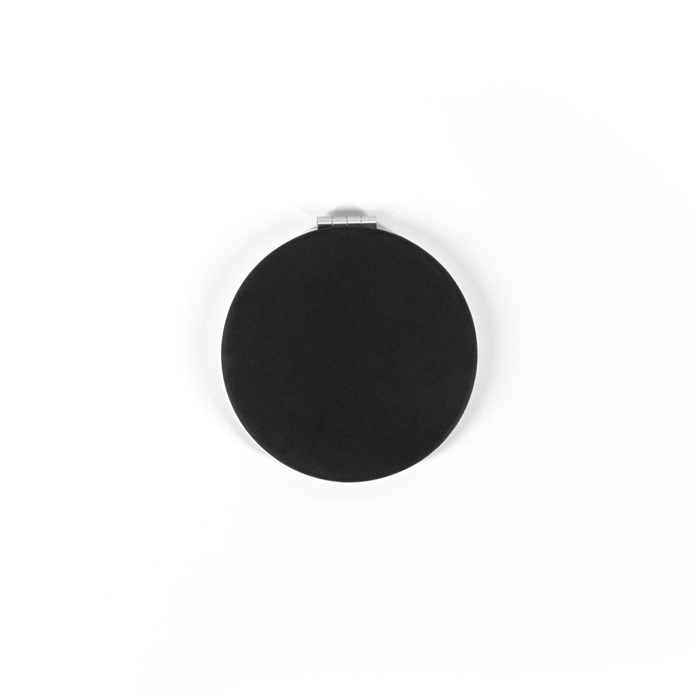 Runder doppelseitiger Spiegel mit matter PU-Außenseite