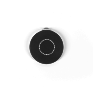 Runder doppelseitiger Spiegel mit matter PU-Außenseite