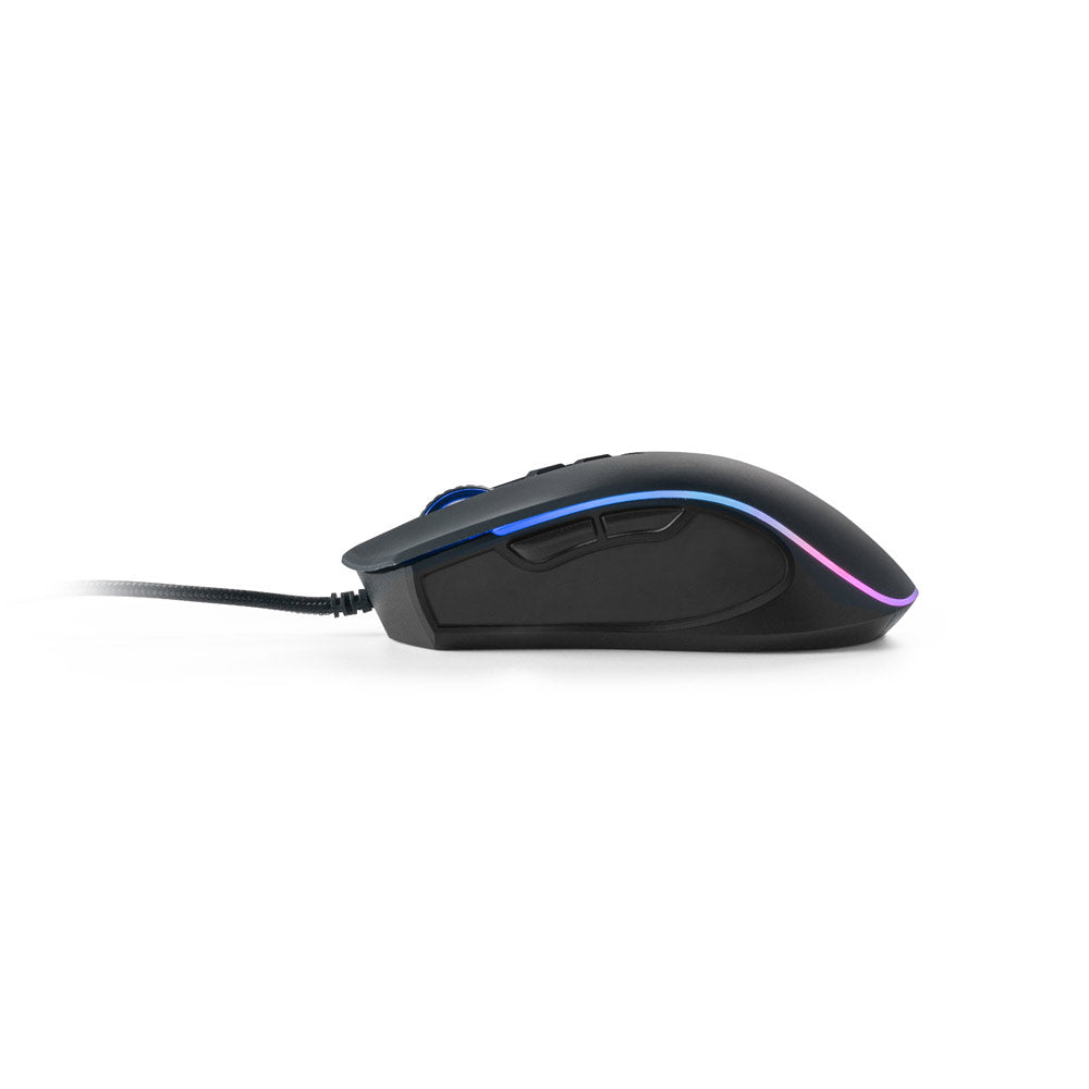 Gaming-Maus mit 1,5 m Kabel und RGB-LED-Leuchten aus ABS