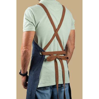 Schürze aus Baumwolle (80 % recycelt) und Polyester (20 % recycelt) (220 g/m²)