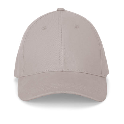 Kappe aus 100 % Baumwolle (260 g/m²) mit 6 Paneelen