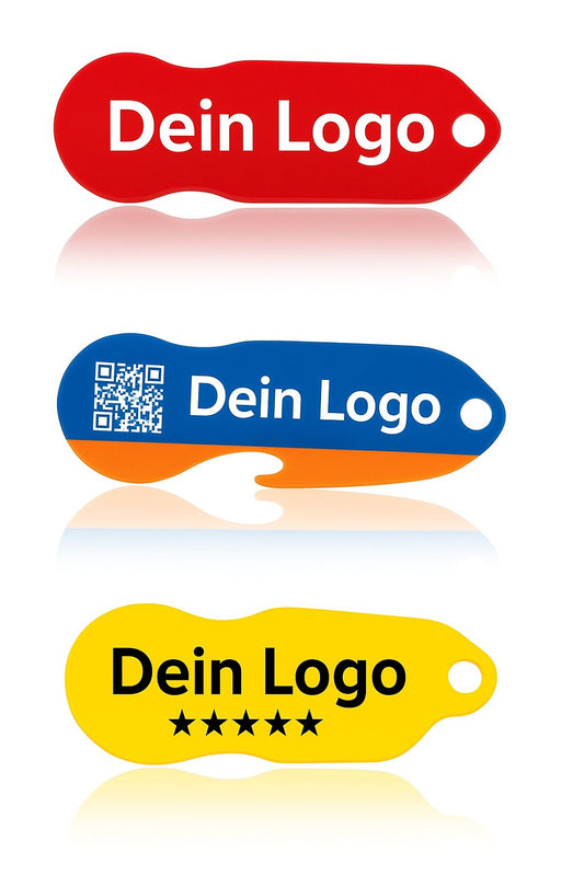 Premium Schlüsselanhänger mit Schlüsselfund-Service